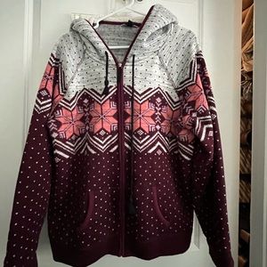 American eagle sweater hoodie w fleece lined hood XXL